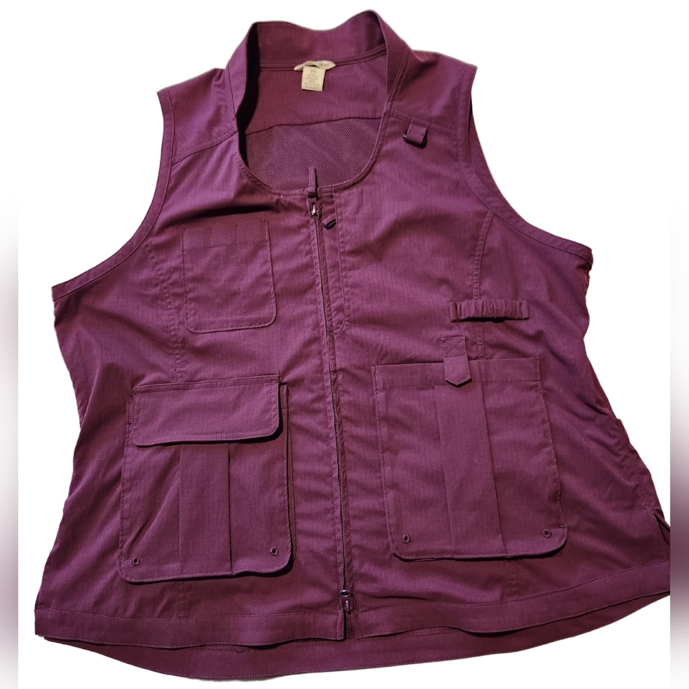 Duluth Trading - Women's Utility Vest - Size 2XL - Plum Colored